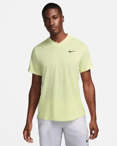 Haut de tennis NikeCourt Vert pour homme EKINSPORT