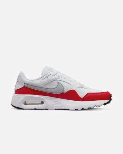 Chaussures Nike Air Max SC Blanc Rouge Gris pour Homme EKINSPORT