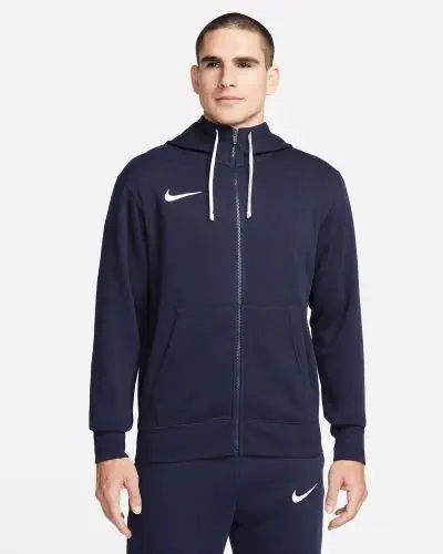 Sweat zippe a capuche Nike Team Club 20 pour Homme CW6887 451 Bleu Marine EKINSPORT