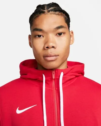 Sweat zippe a capuche Nike Team Club 20 pour Homme CW6887 657 Rouge EKINSPORT