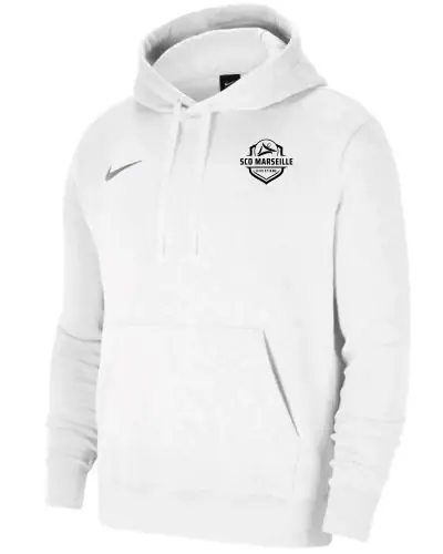 Felpa con cappuccio Nike Team Club 20 Uomo CW6894 101 Bianco EKINSPORT