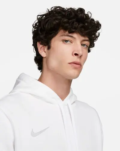 Nike Heren Team Club 20 Hoody CW6894 101 Wit EKINSPORT