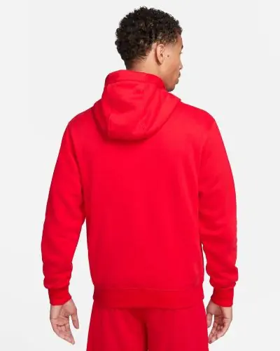 Felpa con cappuccio Nike Team Club 20 Uomo CW6894 657 Rosso EKINSPORT