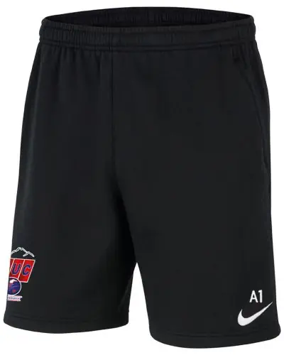 Short de sortie Noir pour Homme DUC Athletisme Sombernon EKINSPORT