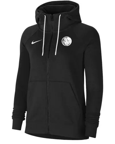 Sweat zippe a capuche Nike pour Femme Caluire Football Feminin CW6955 010 EKINSPORT
