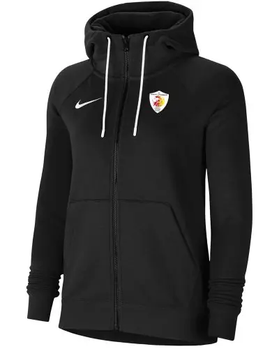 Sweat zippe a capuche Nike pour Femme SC OUEST LYONNAIS CW6955 010 EKINSPORT