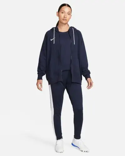Sweat capuche zippe Nike Team Club 20 pour Femme CW6955 451 Bleu Marine EKINSPORT