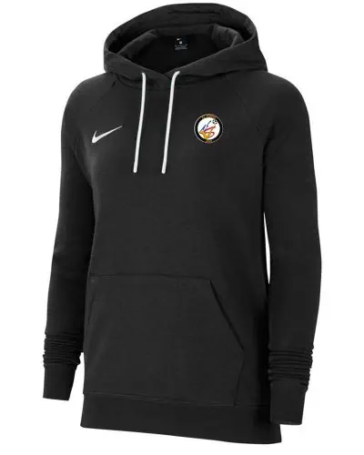 Sweat a capuche Nike Team Club 20 Noir pour Femme AS Versau EKINSPORT