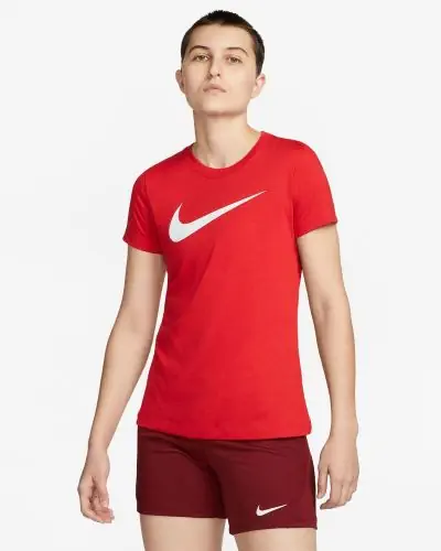 Nike Team Club 20 T shirt voor dames CW6967 657 Rood EKINSPORT