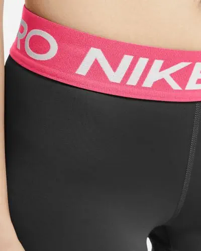 Women s Nike Pro Black Pink Short EKINSPORT