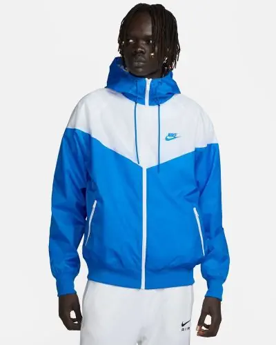 Giacca con cappuccio Nike Sportswear Heritage Essentials Uomo Blu EKINSPORT