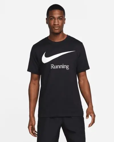 Men s Nike Dri Fit Black T Shirt EKINSPORT