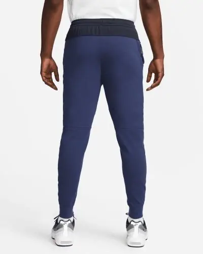 Mallas largas Nike Sportswear Tech Essentials Azul marino y negro Hombre EKINSPORT