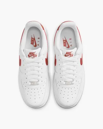 Nike Air Force 1 07 Scarpe da donna bianche e arancioni EKINSPORT