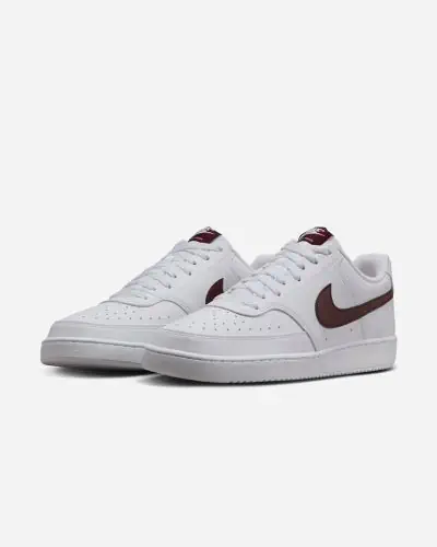 Chaussures Nike Court Vision Low Blanc Rouge pour Homme EKINSPORT