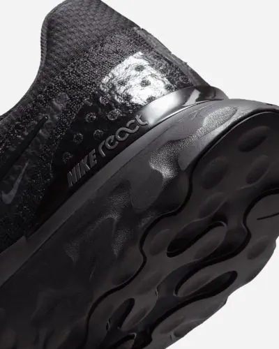 Nike React Infinity Run Flyknit 3 Preto tenis de corrida para homem EKINSPORT