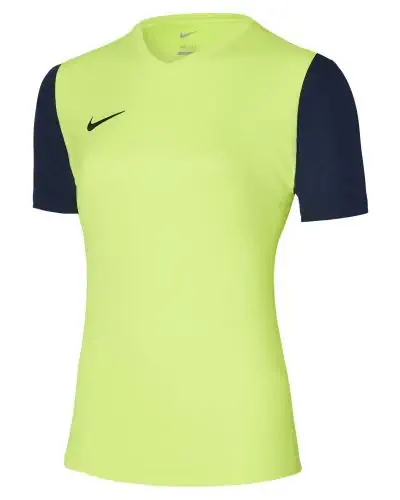 Camiseta Nike Dri FIT Tiempo Premier II para Mujer DH8233 702 Amarillo fluorescente EKINSPORT