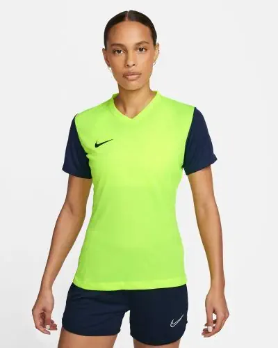 Maglia Nike Dri FIT Tiempo Premier II Donna DH8233 702 Giallo fluo EKINSPORT
