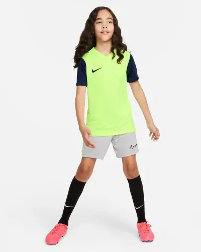 Maglia Nike Dri FIT Tiempo Premier II DH8389 702 Giallo fluorescente EKINSPORT