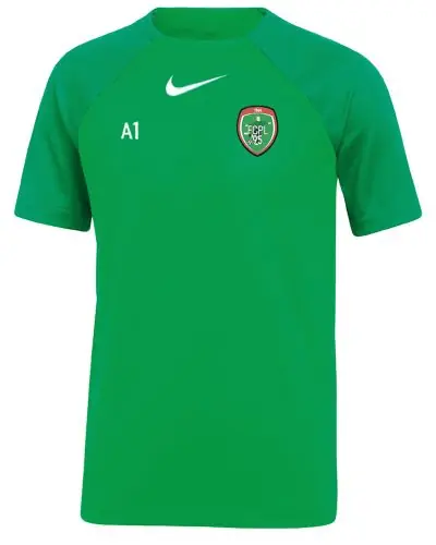 Maillot Nike Academy Pro Vert pour Homme Puiseux Louvres 95 FC EKINSPORT