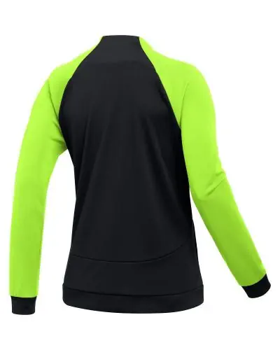 Chaqueta Nike Dri FIT Academy Pro para Mujer DH9250 010 Negro y Amarillo Fluorescente EKINSPORT