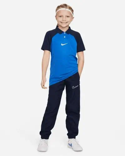 Nike Dri FIT Academy Pro Kids Polo DH9279 463 Royal Blue EKINSPORT