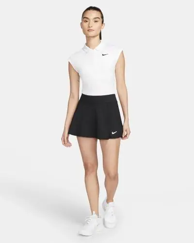 Gonna da tennis NikeCourt nera da donna EKINSPORT