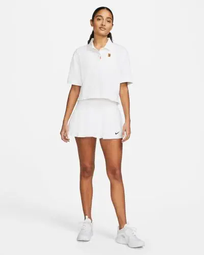 Gonna da tennis NikeCourt bianca da donna EKINSPORT