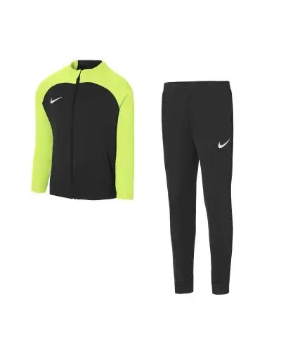 Ensemble de survetement Nike Dri FIT Academy Pro pour Enfant DJ3363 010 Noir Jaune Fluo EKINSPORT