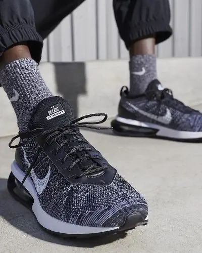 Nike Air Max Flyknit Racer Men s Shoes DJ6106 001 Black EKINSPORT