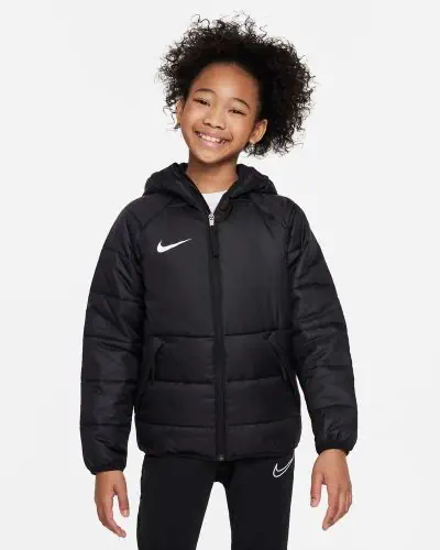 Big Kids Soccer Jacket Nike Therma FIT Academy Pro pour Enfant DJ6364 010 Noir EKINSPORT