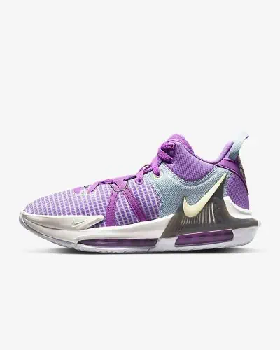 LeBron Witness 7 Men s Basketball Shoes DM1123 500 Purple EKINSPORT