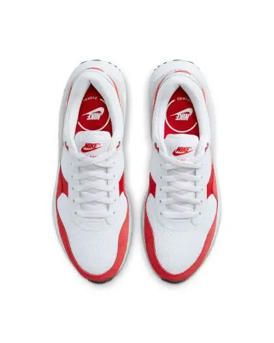 Scarpe Nike Air Max SYSTM Bianco e Rosso Uomo DM9537 104 EKINSPORT