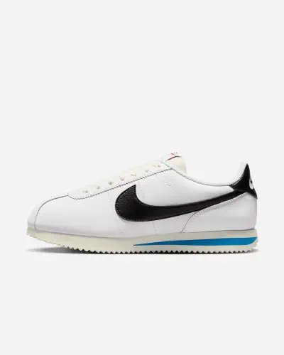 Scarpe Nike Cortez bianche e nere da donna EKINSPORT