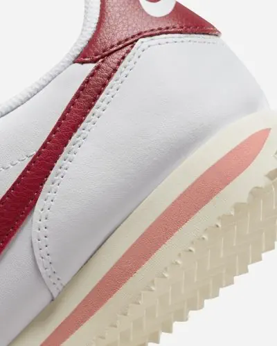 Cortez white red top