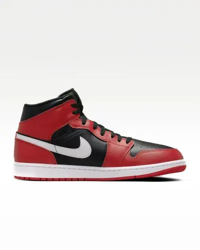 Air jordan 1 mid rouge et blanc top