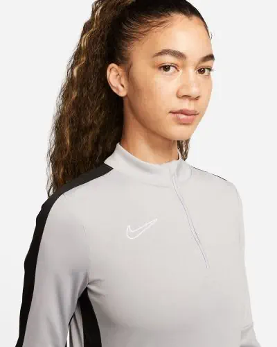 Nike Dri Fit Academy 23 Women s Sweat Top DR1354 012 Grey EKINSPORT