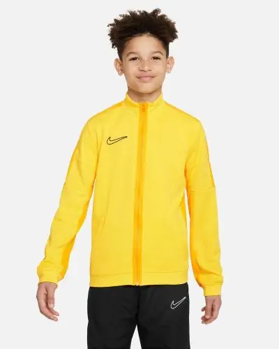 Veste de Survetement Nike Dri Fit Academy 23 Knit pour Enfant DR1695 719 Jaune EKINSPORT