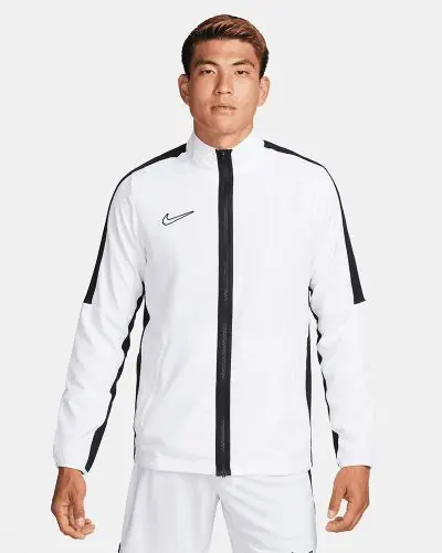 Chaqueta Woven Nike Dri FIT Academy 23 para Hombre DR1710 451 Azul Marino y Azul Real EKINSPORT