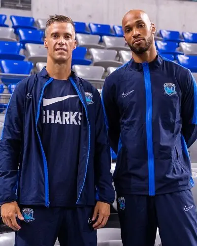 Veste de survetement pour Homme Sharks Antibes EKINSPORT