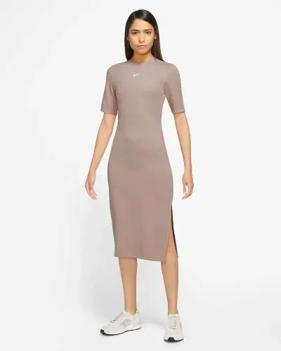 Nike Sportswear Midi jurk voor dames DV7878 EKINSPORT