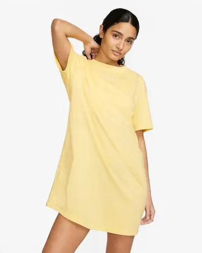 Robe tee shirt nike femme online
