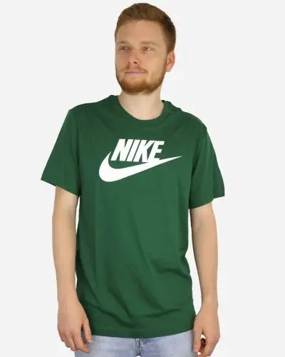 Men s Nike Sportswear Green T shirt EKINSPORT