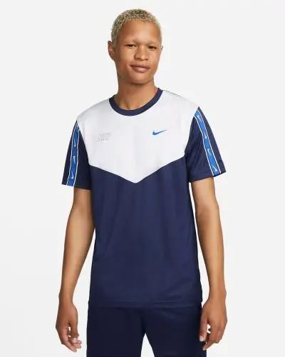 Maglietta nike blu new arrivals