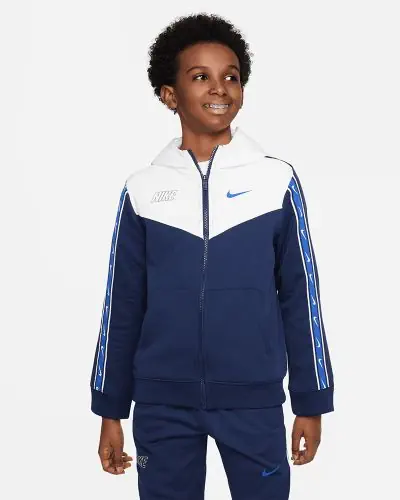 Nike repeat hoodie blue shop
