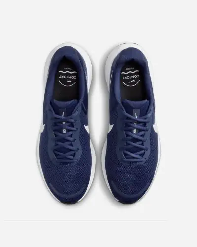 Nike Revolution 7 Loopschoenen Marine Blauw voor Mannen EKINSPORT