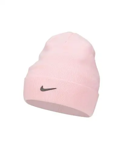 Bonnet Nike Peak Standard Cuff Swoosh Rose pour Enfant EKINSPORT