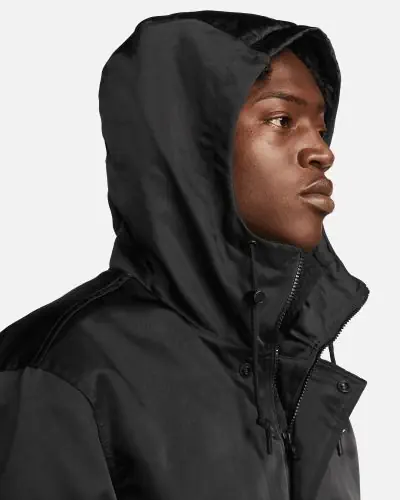 Men s Nike Club Stadium Parka Black EKINSPORT