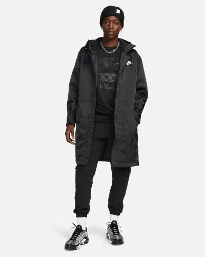 Parka nike noir homme hotsell
