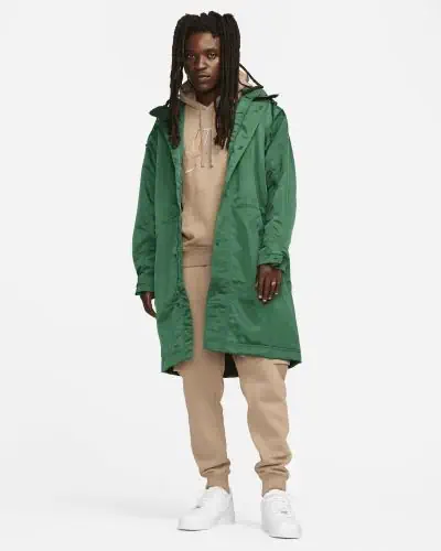 Parka Nike Club Stadium Vert pour Homme EKINSPORT